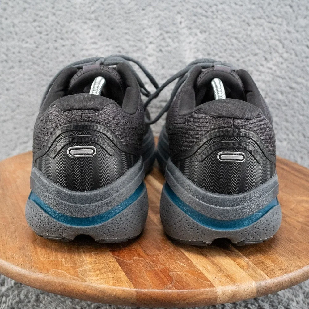 Brooks Ghost Max 2 Shoes Mens Size 12 EE Ebony Blue Sapphire Running Sneaker